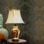 کاغذ دیواری داماسک