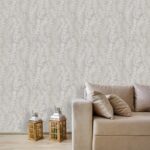 کاغذ دیواری طرح شاخ و برگ کد ۷۰۳۲ - تصویر 3