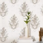 کاغذ دیواری طرح گلدار کد ۷۰۵۳