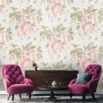 کاغذ دیواری طرح گلدار کد ۷۰۶۰ - تصویر 2