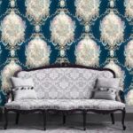 کاغذ دیواری طرح داماسک کد ۷۰۷۴ - تصویر 2