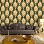 کاغذ دیواری طرح داماسک کد ۷۰۷۸ - تصویر 2