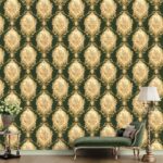 کاغذ دیواری طرح داماسک کد ۷۰۷۸ - تصویر 4