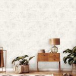 کاغذ دیواری طرح شاخ و برگ کد ۷۰۹۱ - تصویر 2