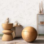 کاغذ دیواری طرح شاخ و برگ کد ۷۰۹۳ - تصویر 2