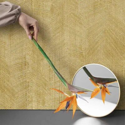 کاغذ دیواری بافت طلایی