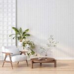 کاغذ دیواری طرح بافت نقره‌ای کد ۱۰۰۵۳ - تصویر 3