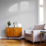 کاغذ دیواری طرح بافت نقره‌ای کد ۱۰۰۵۴ - تصویر 3