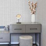 کاغذ دیواری طرح بافت نقره‌ای کد ۱۰۰۵۴ - تصویر 2