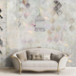 پوستر دیواری سه بعدی طرح پتینه کد 3801