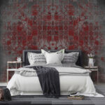 پوستر دیواری سه بعدی طرح هندسی کد 3844