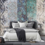 پوستر دیواری سه بعدی طرح هندسی کد 3787