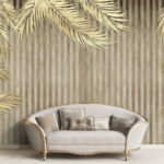 پوستر دیواری سه بعدی طرح برگ کد 4826