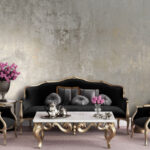 پوستر دیواری سه بعدی طرح پتینه کد 4467