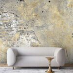 پوستر دیواری سه بعدی طرح آجر کد 3811