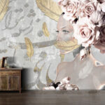 پوستر دیواری سه بعدی طرح چهره کد 3883