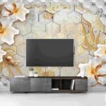 پوستر دیواری شش ضلعی