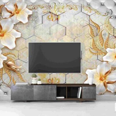 پوستر دیواری شش ضلعی