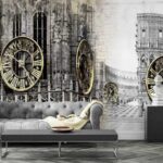 پوستر دیواری طرح ساعت