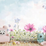 پوستر دیواری سه بعدی طرح کودک کد 4509