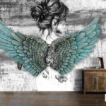 پوستر دیواری طرح بال