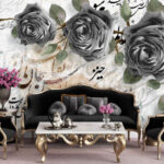 پوستر دیواری سه بعدی طرح شعر کد 3972