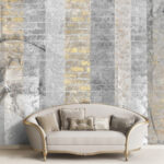 پوستر دیواری سه بعدی طرح آجر کد 3797