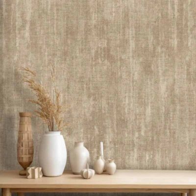 کاغذ دیواری طرح پتینه قهوه‌ ای کد ۱۰۱۴۱
