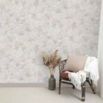 کاغذ دیواری طرح پتینه سفید کد ۱۰۱۸۷ - تصویر 4