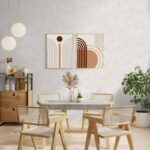 کاغذ دیواری طرح پتینه سفید کد ۱۰۱۸۹ - تصویر 3