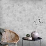 کاغذ دیواری طرح پتینه نقره‌ای کد ۱۰۱۹۱ - تصویر 3