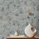 کاغذ دیواری طرح پتینه آبی کد ۱۰۱۹۳