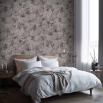 کاغذ دیواری طرح پتینه خاکستری مشکی کد ۱۰۱۹۸ - تصویر 4