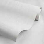 کاغذ دیواری طرح جودون ساده سفید کد ۱۰۱۶۷ - تصویر 2