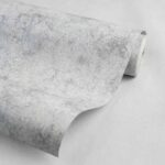 کاغذ دیواری طرح پتینه نقره‌ای کد ۱۰۱۹۱ - تصویر 2