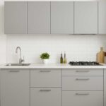 برچسب کابینت طوسی مات مدل اچ اند اس - تصویر 2