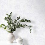 کاغذ دیواری طرح پتینه سفید کد ۱۰۲۴۶