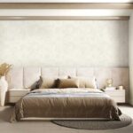 کاغذ دیواری طرح پتینه کرم کد ۱۰۲۴۷ - تصویر 3