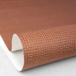 کاغذ دیواری طرح بافت نارنجی/عنابی کد ۱۰۲۵۴ - تصویر 2