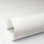 کاغذ دیواری طرح بافت سفید ساده کد ۱۰۲۵۹ - تصویر 3