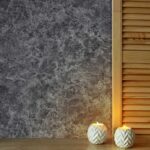 کاغذ دیواری طرح پتینه مشکی کد ۱۰۲۶۶