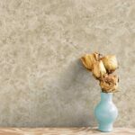 کاغذ دیواری طرح پتینه قهوه‌ ای کد ۱۰۲۶۷