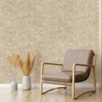 کاغذ دیواری طرح پتینه قهوه‌ ای کد ۱۰۲۶۷ - تصویر 3