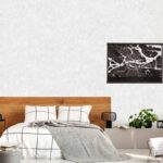 کاغذ دیواری طرح پتینه سفید کد ۱۰۲۷۱ - تصویر 3