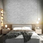 کاغذ دیواری طرح پتینه نقره‌ ای کد ۱۰۲۷۳ - تصویر 3