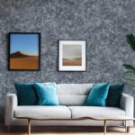 کاغذ دیواری طرح پتینه آبی کد ۱۰۲۷۵ - تصویر 3