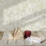 کاغذ دیواری طرح رگه‌ دار طلایی کد ۱۰۲۸۶