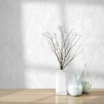 کاغذدیواری طرح رگه‌دار نقره ای کد ۱۰۲۹۱