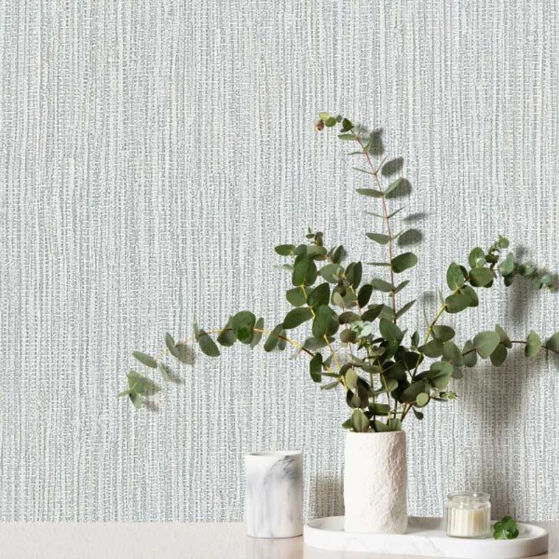 10299-1 کاغذ دیواری طرح بافت نقره ای کد ۱۰۲۹۹ - تصویر 1