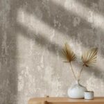 کاغذدیواری طرح پتینه قهوه ای کد ۱۰۳۰۴